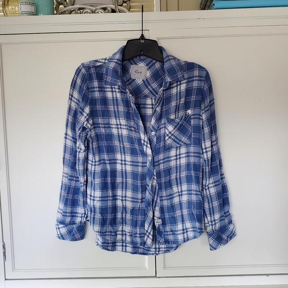 Rails Flannel Top - Picture 1 of 5